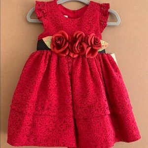 NWT Laura Ashley Fit and Flare Dress & Bloomer Set